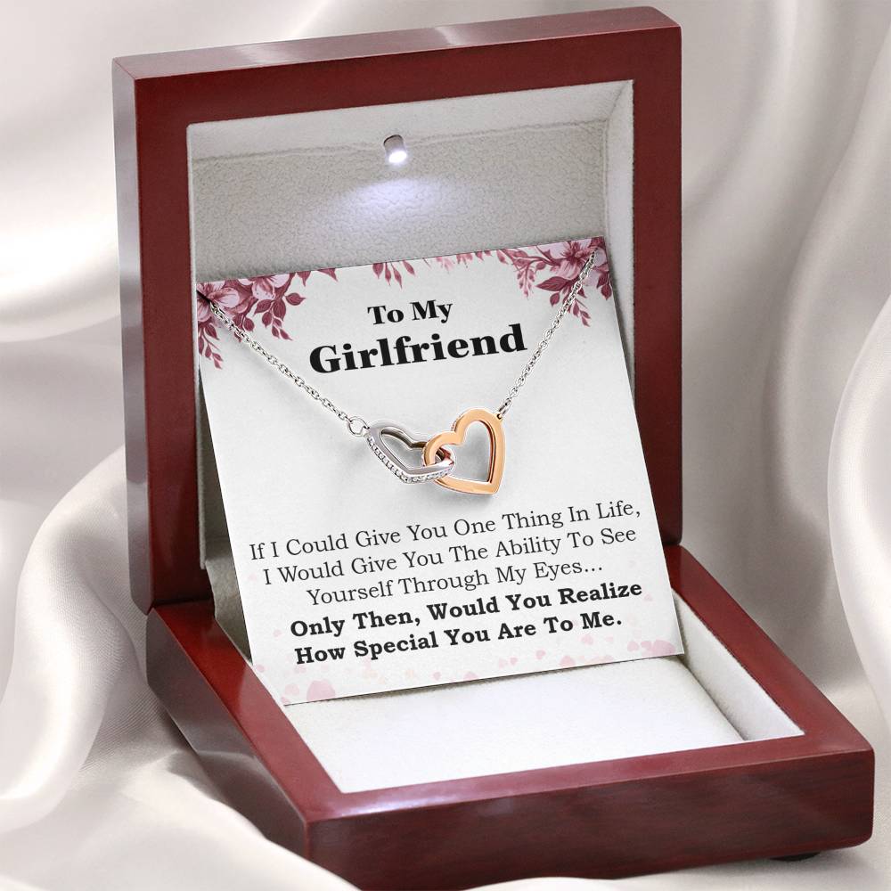 To My Girlfriend Necklace - Special, Necklace for Girlfriend, Birthday Gift for Girlfriend