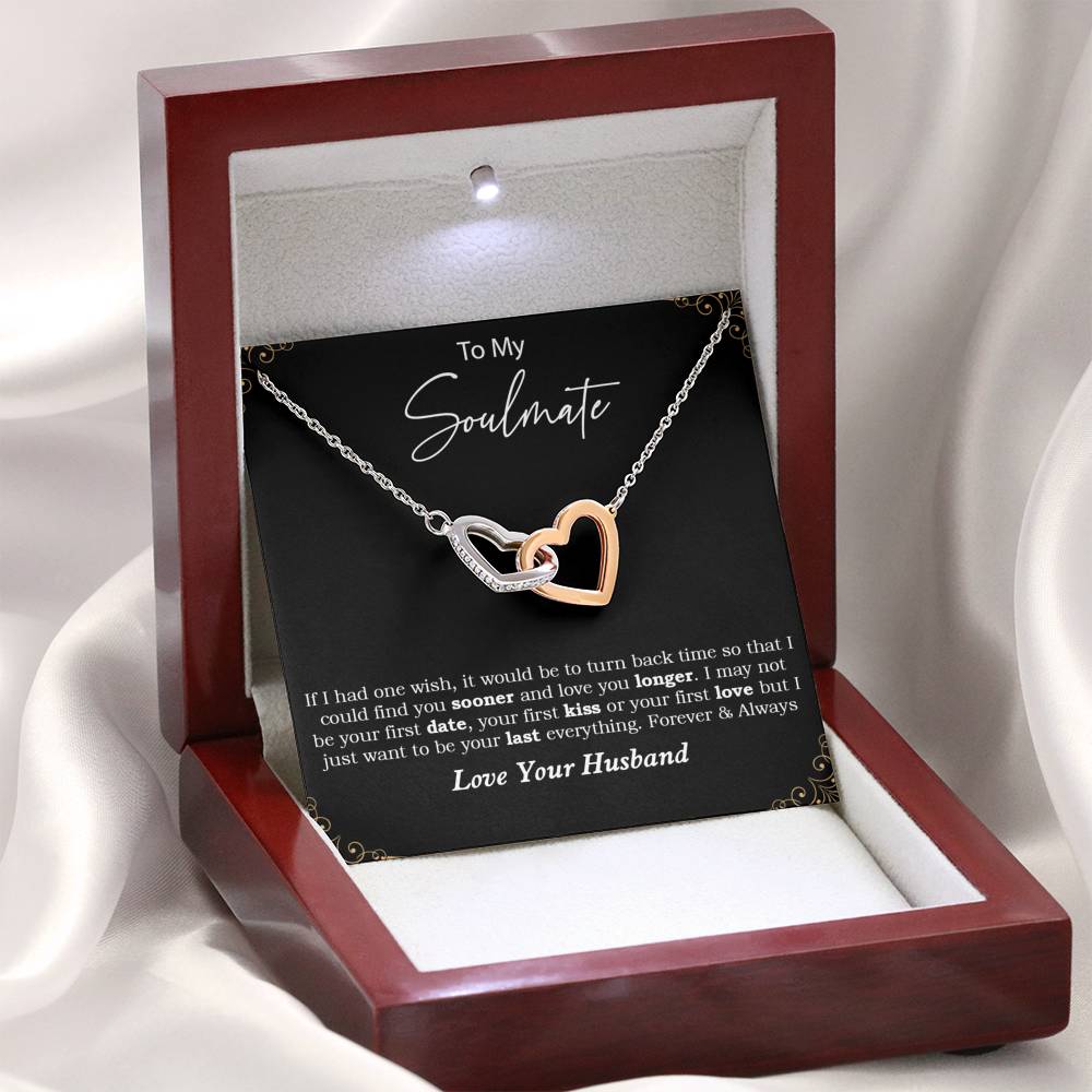 To My Future Wife Necklace, Necklaces for Wife from Husband Birthday Gift