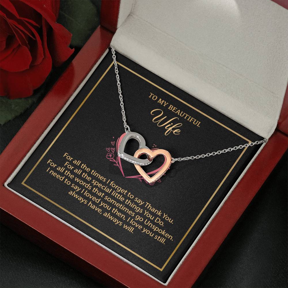 To My Wife Necklace