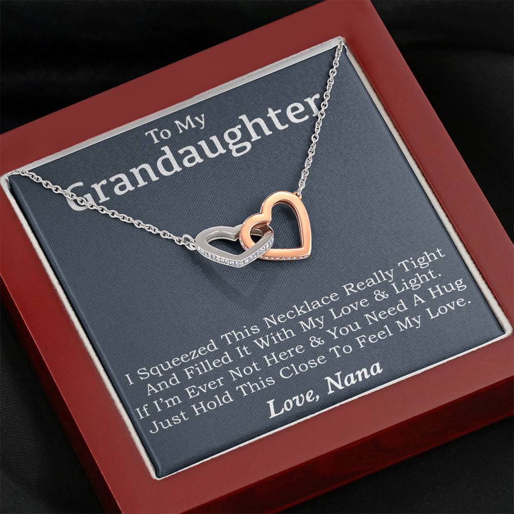 To My Granddaughter Necklace, Granddaughter Gift, Gifts for Granddaughters, Granddaughter Necklace