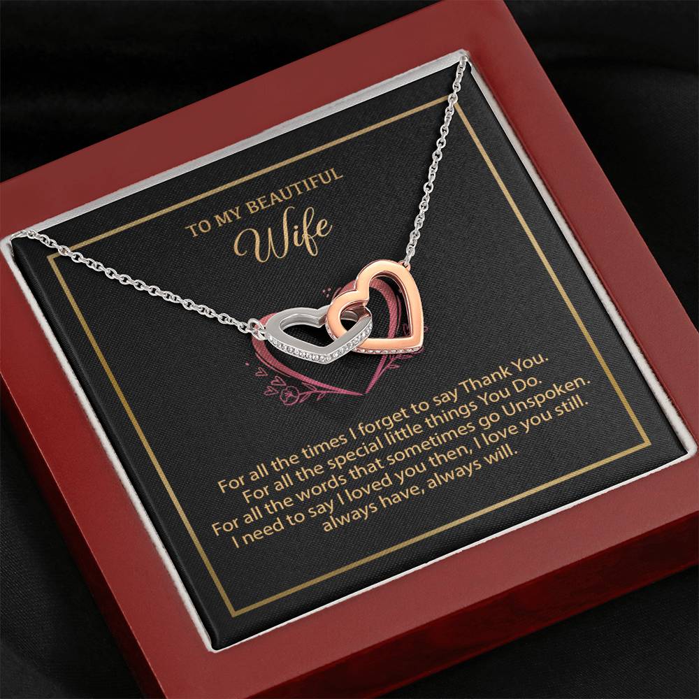 To My Wife Necklace