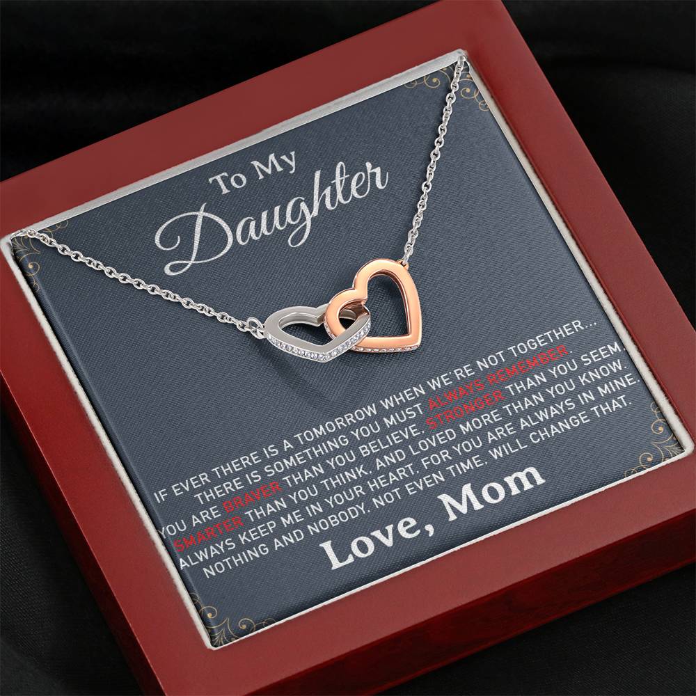 To My Daughter Necklace, Daughters Birthday, Gift For Daughter From Mom