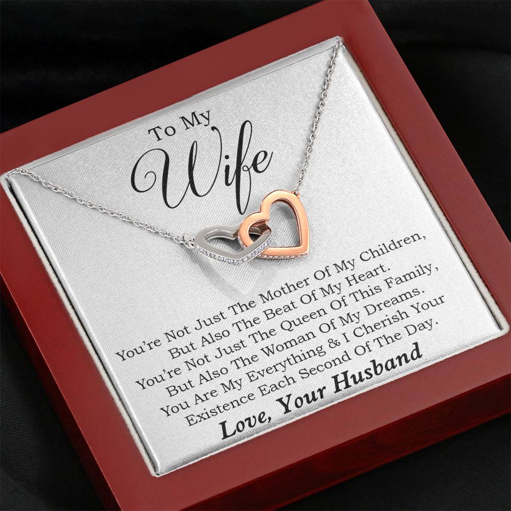 To My Wife Necklace, Engagement Gift for Future Wife, Birthday Gift