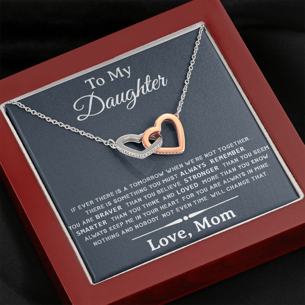 To My Daughter Necklace, Daughters Birthday, Gift For Daughter From Mom