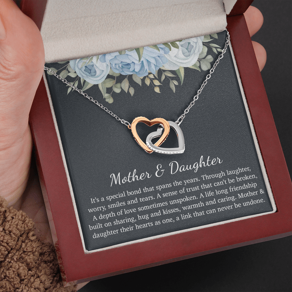 Mother and Daughter Necklace Mom Gift Mother Day Gift Daughter Gift