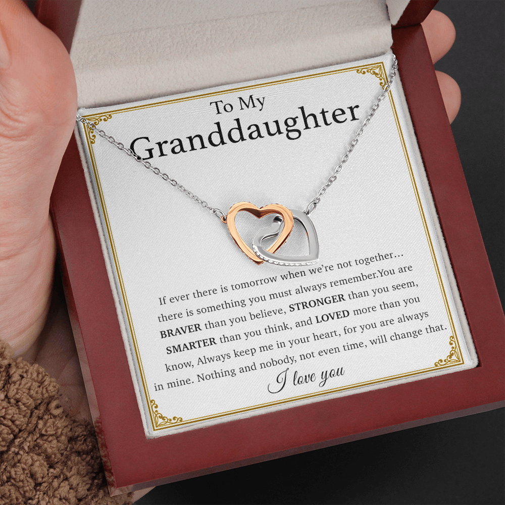 To My Granddaughter Necklace, Birthday Gift For Granddaughter, Birthday Gifts