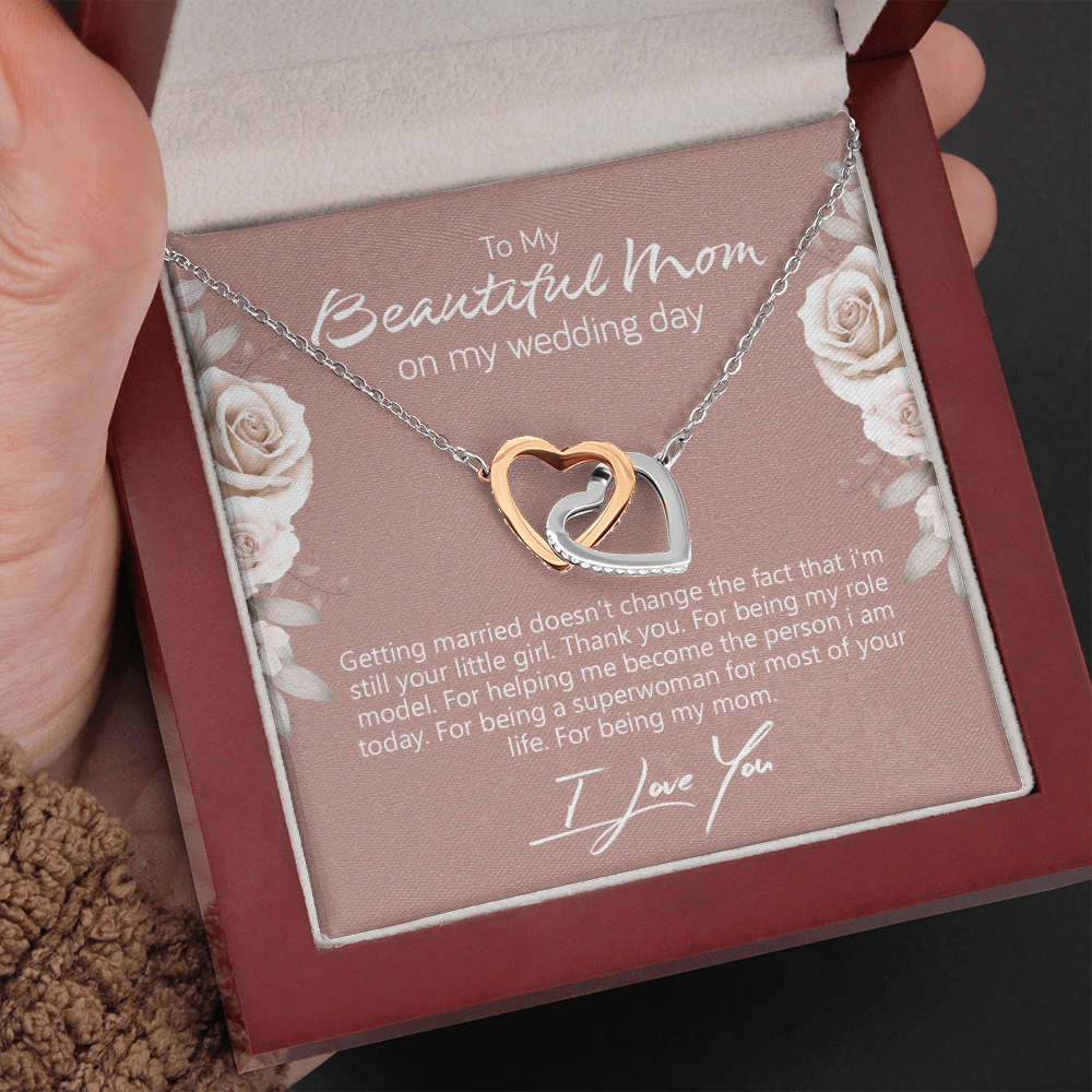 Mom Wedding Gift from Bride, Gift for Mom on Wedding Day, Mother of the Bride