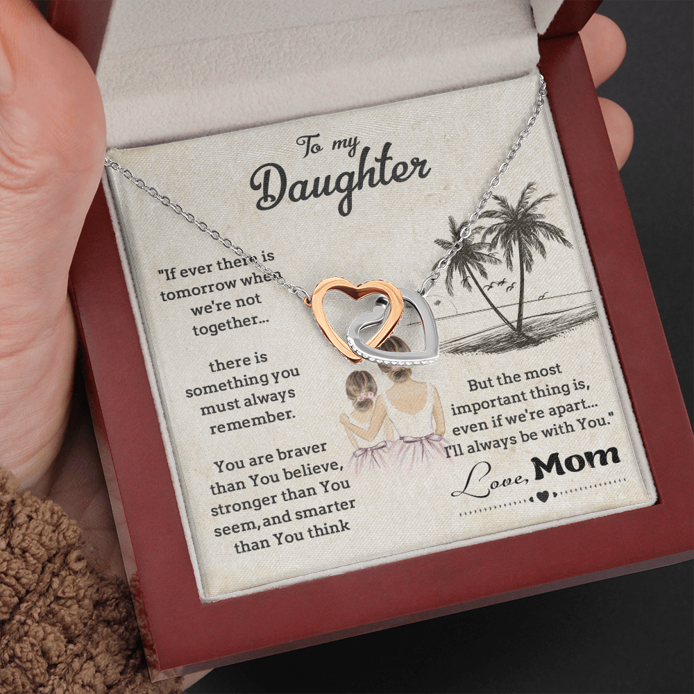 To My Daughter Necklace, Gift For Daughter From Mom, Mother's Day Gift
