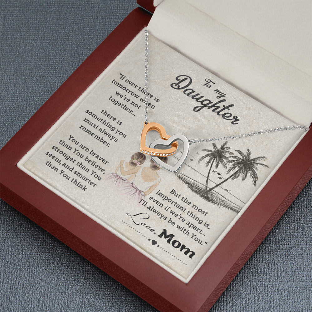 To My Daughter Necklace, Gift For Daughter From Mom, Mother's Day Gift