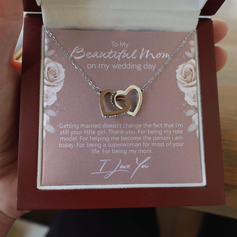 Mom Wedding Gift from Bride, Gift for Mom on Wedding Day, Mother of the Bride