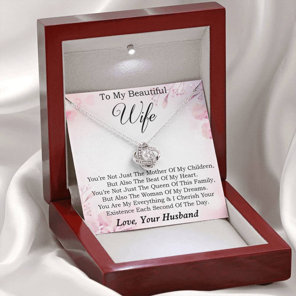 To My Wife Necklace, Engagement Gift for Future Wife, Birthday Gift