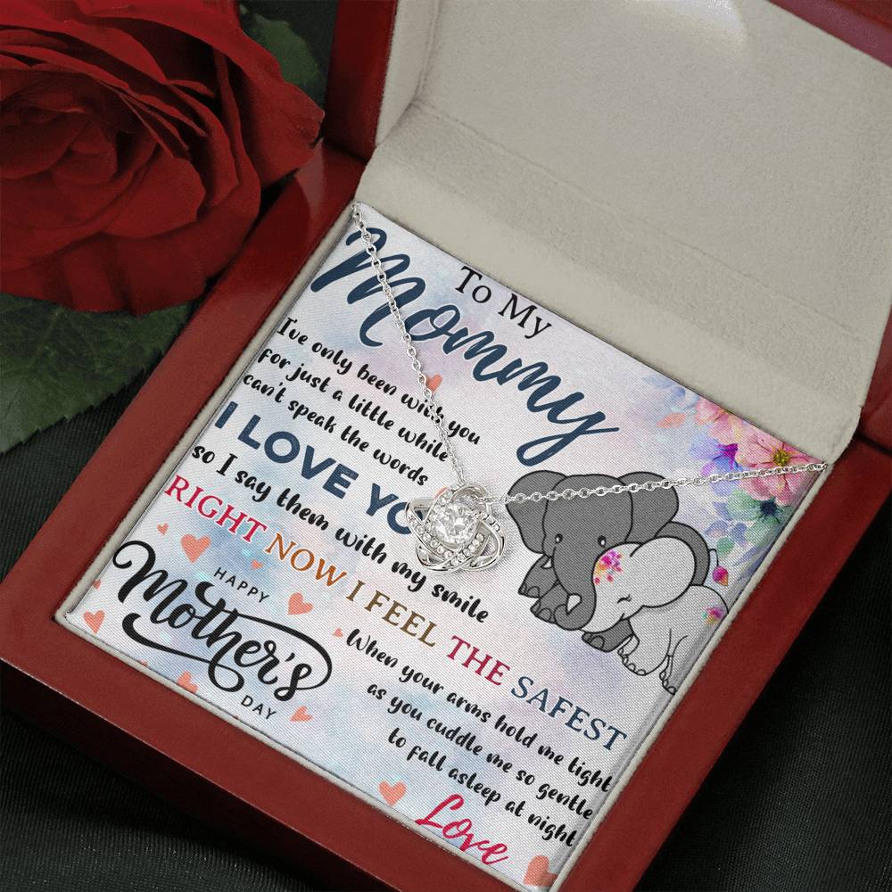 To My Mommy Gift Necklace, Trendy, Gift for New Mom, Happy Mother's Day Gift