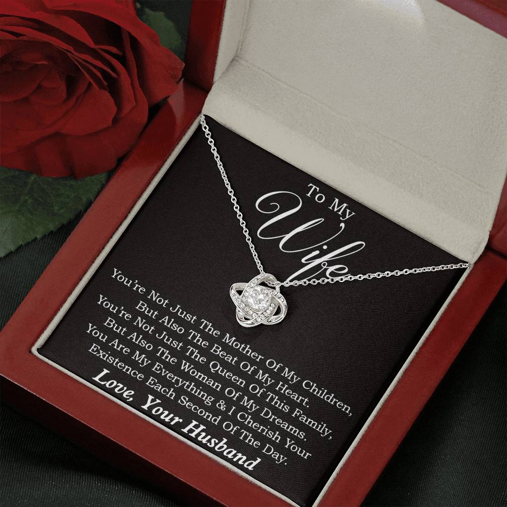 Wife Gift for Mothers Day Necklace, To Wife Mother Day Gift For Wife