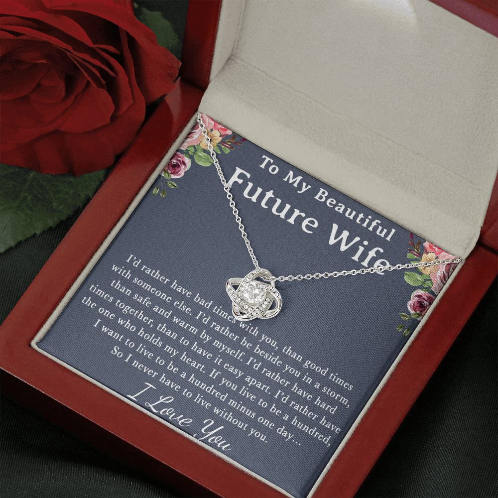 REMIZIO to My Future Wife Necklace, Future Wife Gift, Gift for Future Wife Necklace