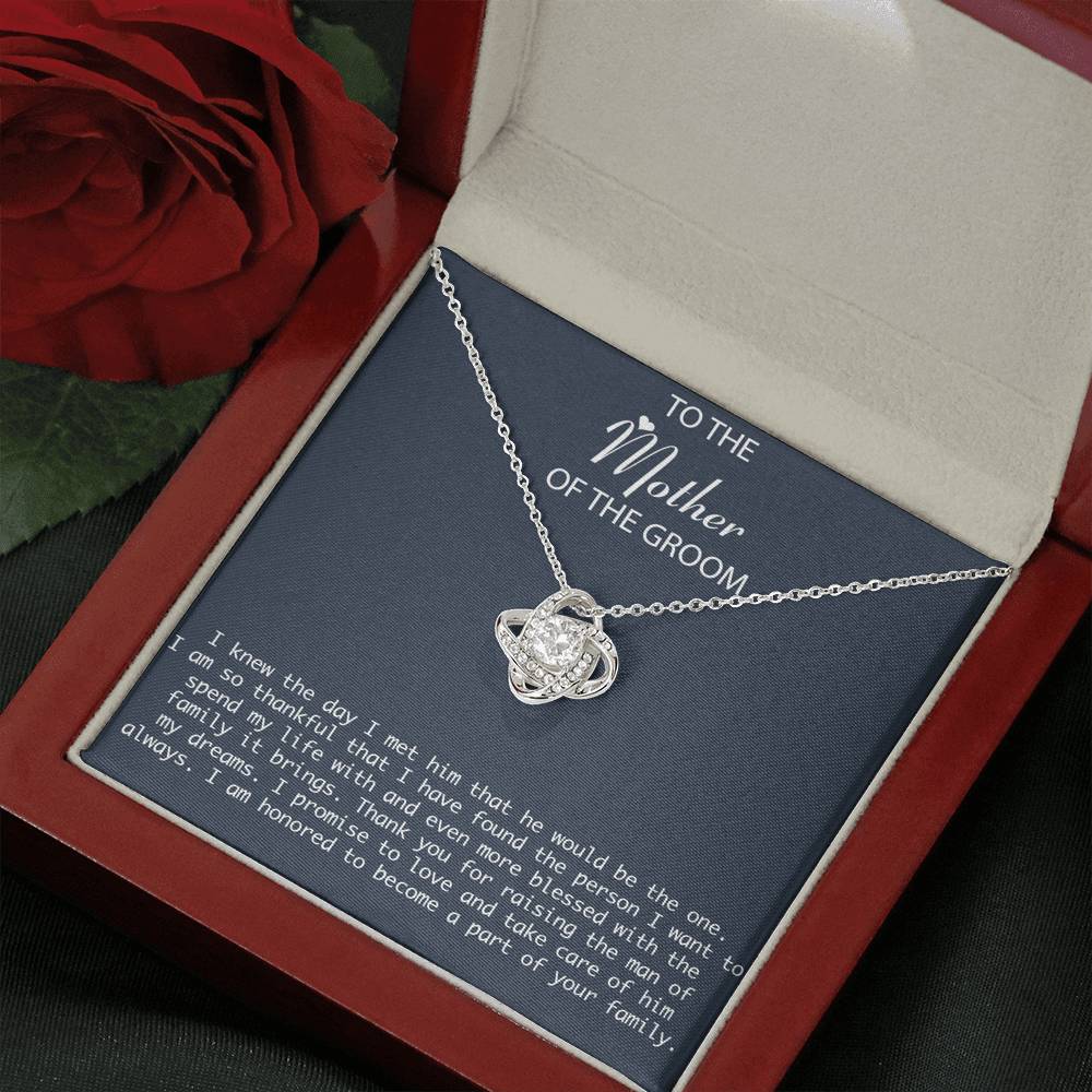 Mother-In-Law Necklace, Mother of the Groom Gift from Bride, Mother-In-Law Necklace, Mother of the Groom Gift