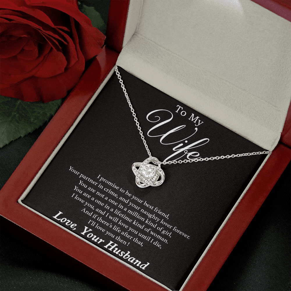 To My Wife Necklace, Gift For Wife, Anniversary Gift For Wife, Necklace For Wife