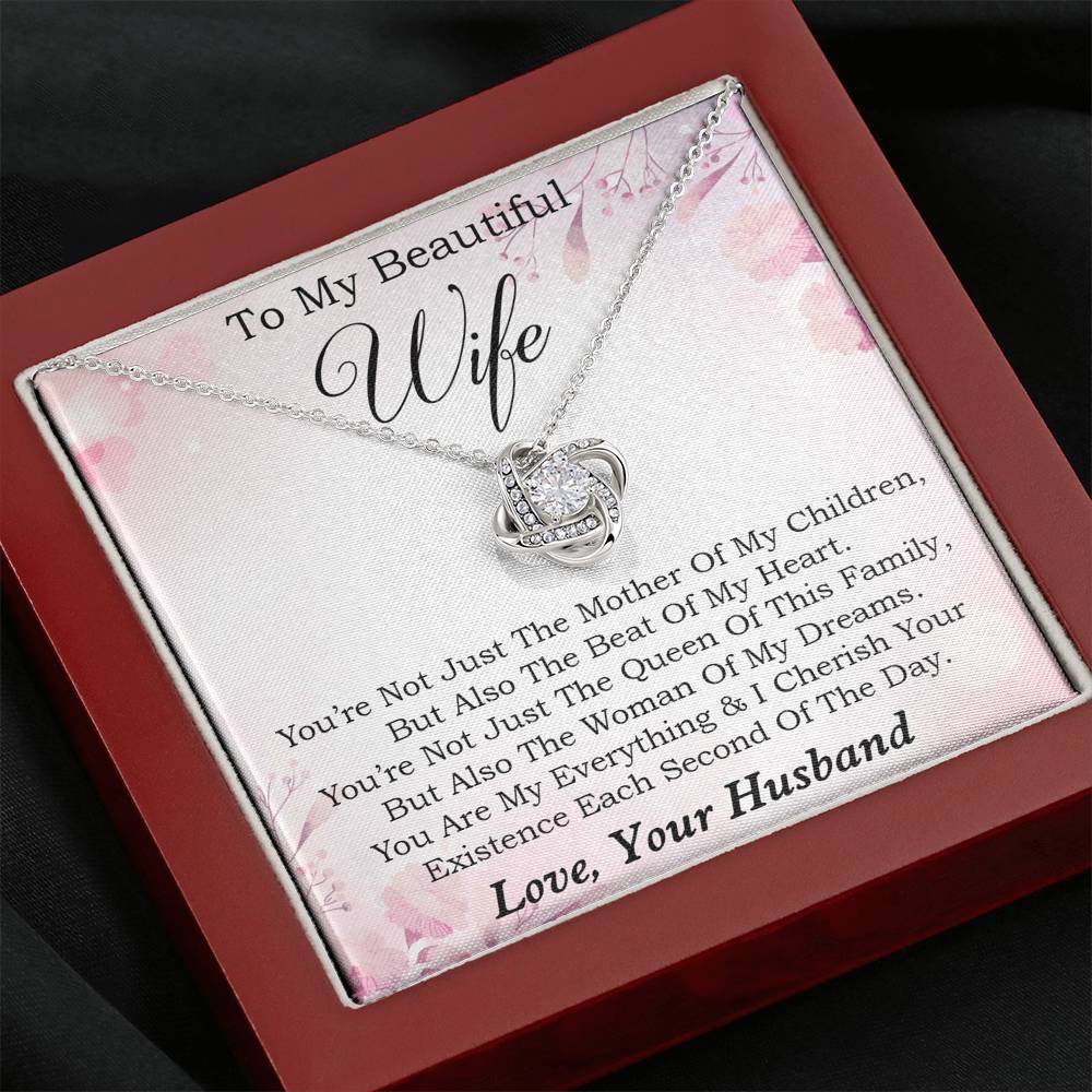To My Wife Necklace, Engagement Gift for Future Wife, Birthday Gift