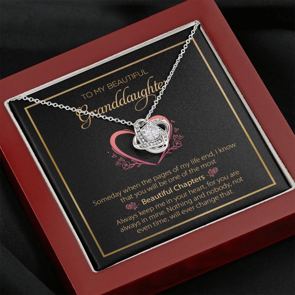 To My Granddaughter Necklace, Granddaughter Necklace, Granddaughter Gifts