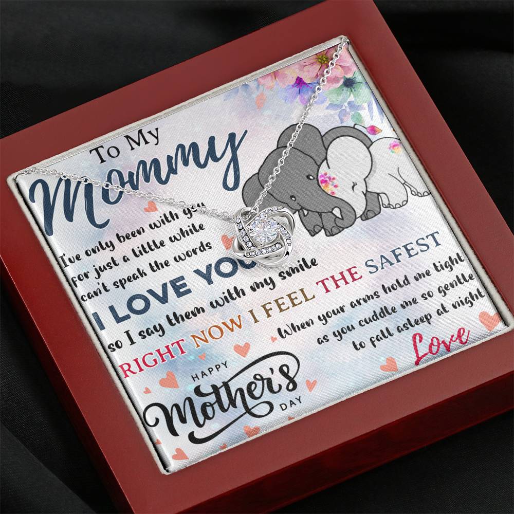 To My Mommy Gift Necklace, Trendy, Gift for New Mom, Happy Mother's Day Gift
