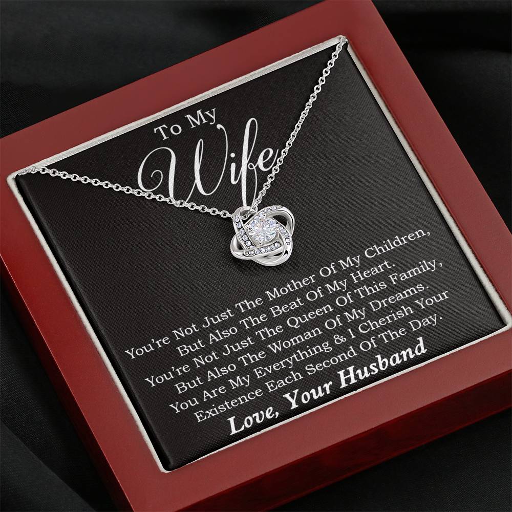 Wife Gift for Mothers Day Necklace, To Wife Mother Day Gift For Wife