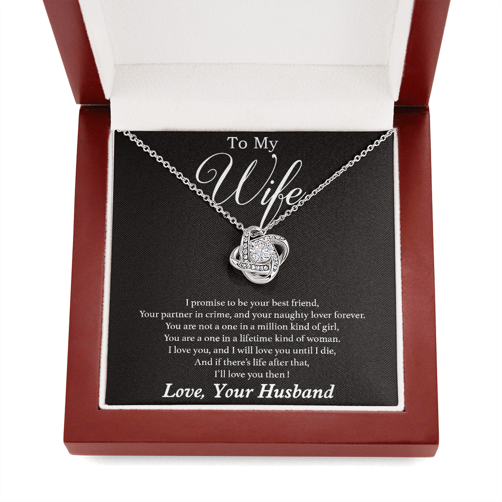 To My Wife Necklace, Gift For Wife, Anniversary Gift For Wife, Necklace For Wife