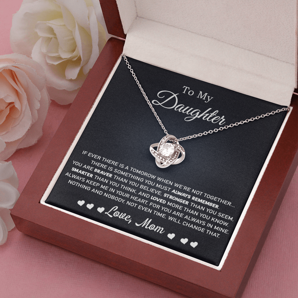To My Daughter Necklace, Daughters Birthday, Gift For Daughter From Mom