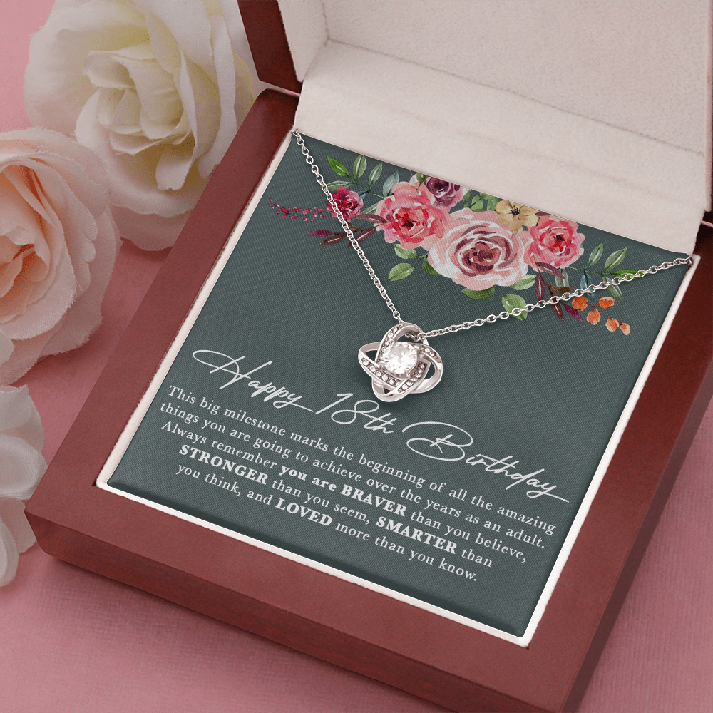 18th Birthday Gifts for Girls Necklace, 18 Year Old Birthday Gift, 18th Birthday