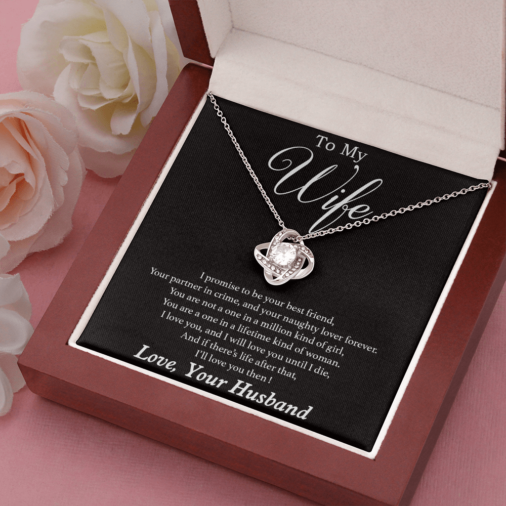 To My Wife Necklace, Gift For Wife, Anniversary Gift For Wife, Necklace For Wife