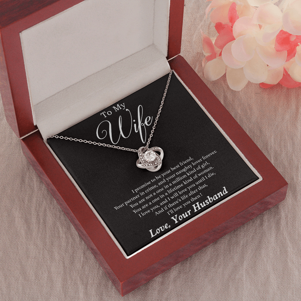 To My Wife Necklace, Gift For Wife, Anniversary Gift For Wife, Necklace For Wife
