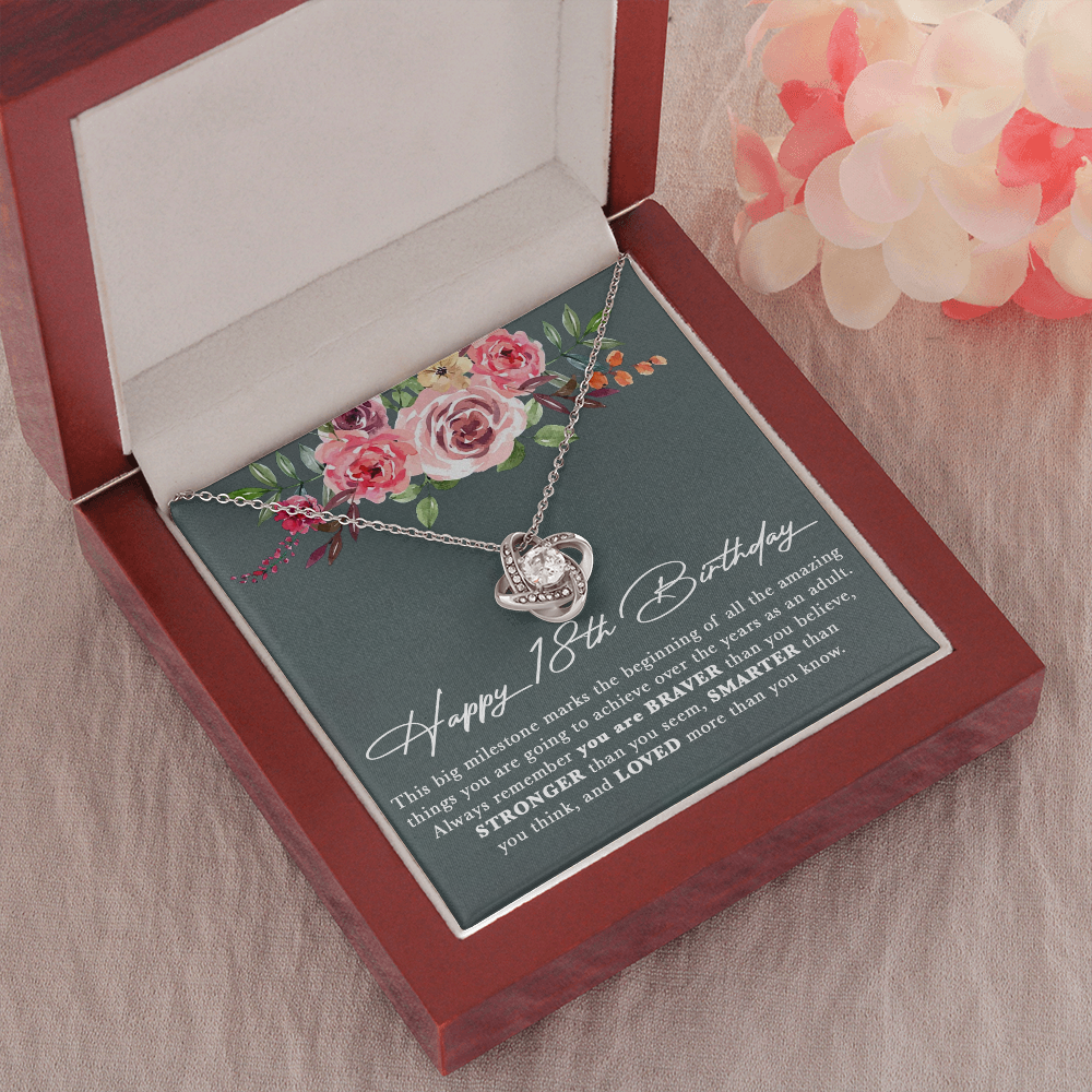 18th Birthday Gifts for Girls Necklace, 18 Year Old Birthday Gift, 18th Birthday
