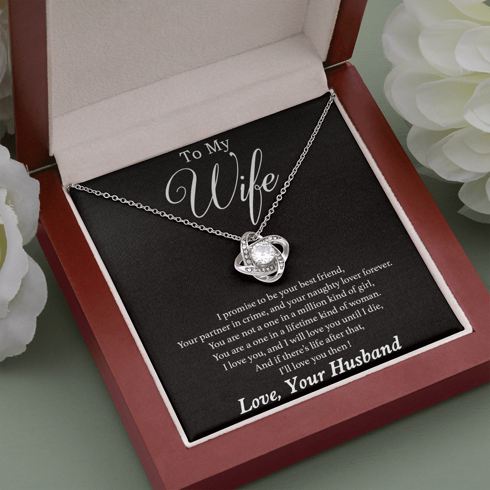 To My Wife Necklace, Gift For Wife, Anniversary Gift For Wife, Necklace For Wife